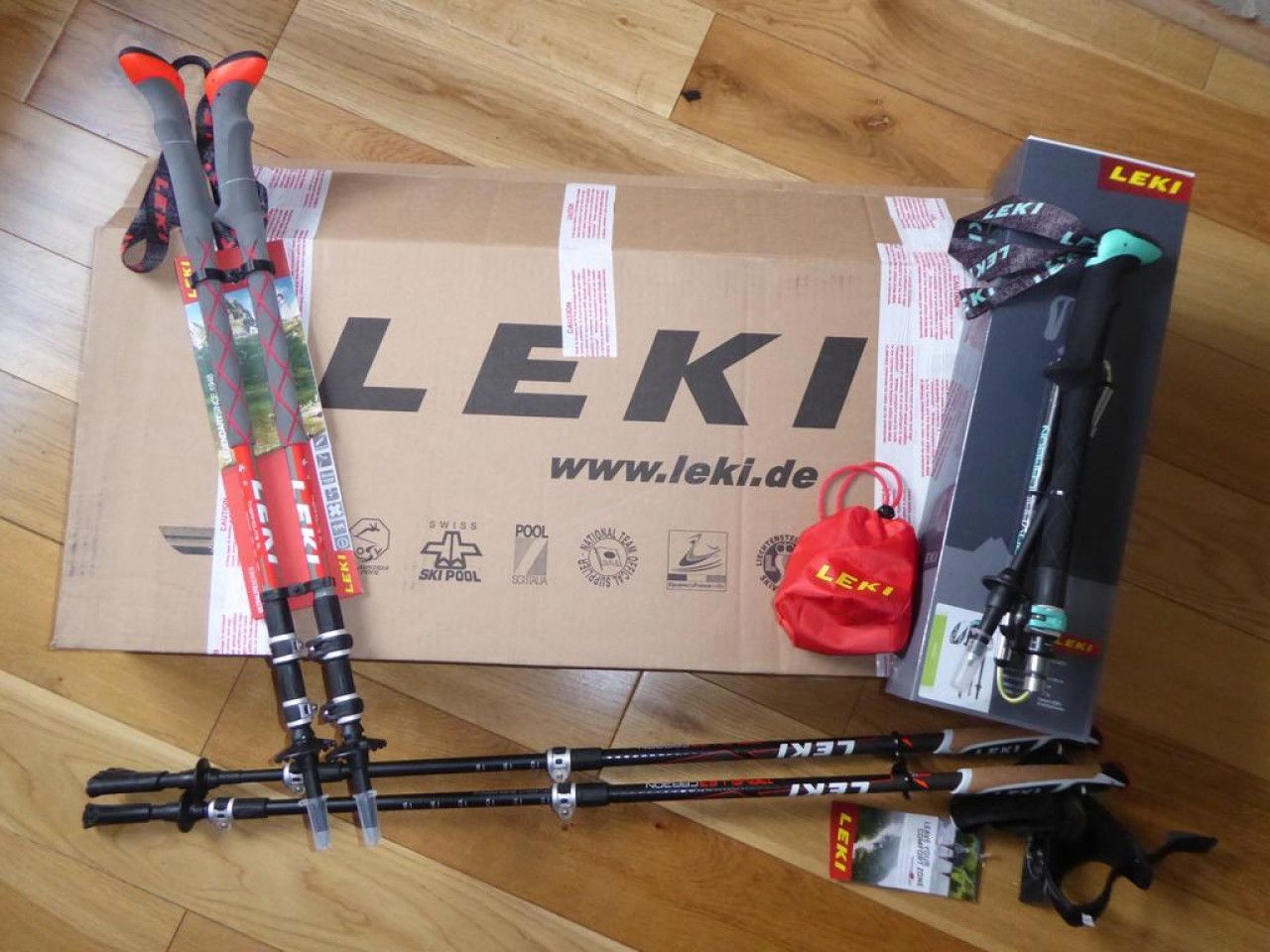 Leki Poles - 2018 summer range.