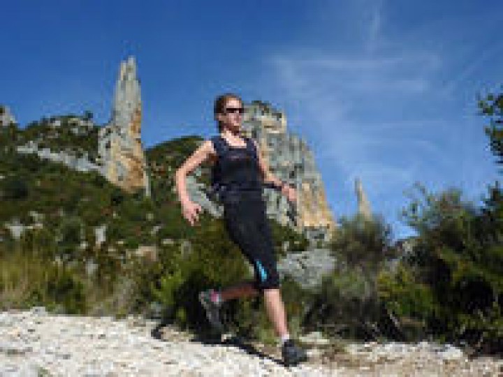 Julia Exploring Trails in Spain