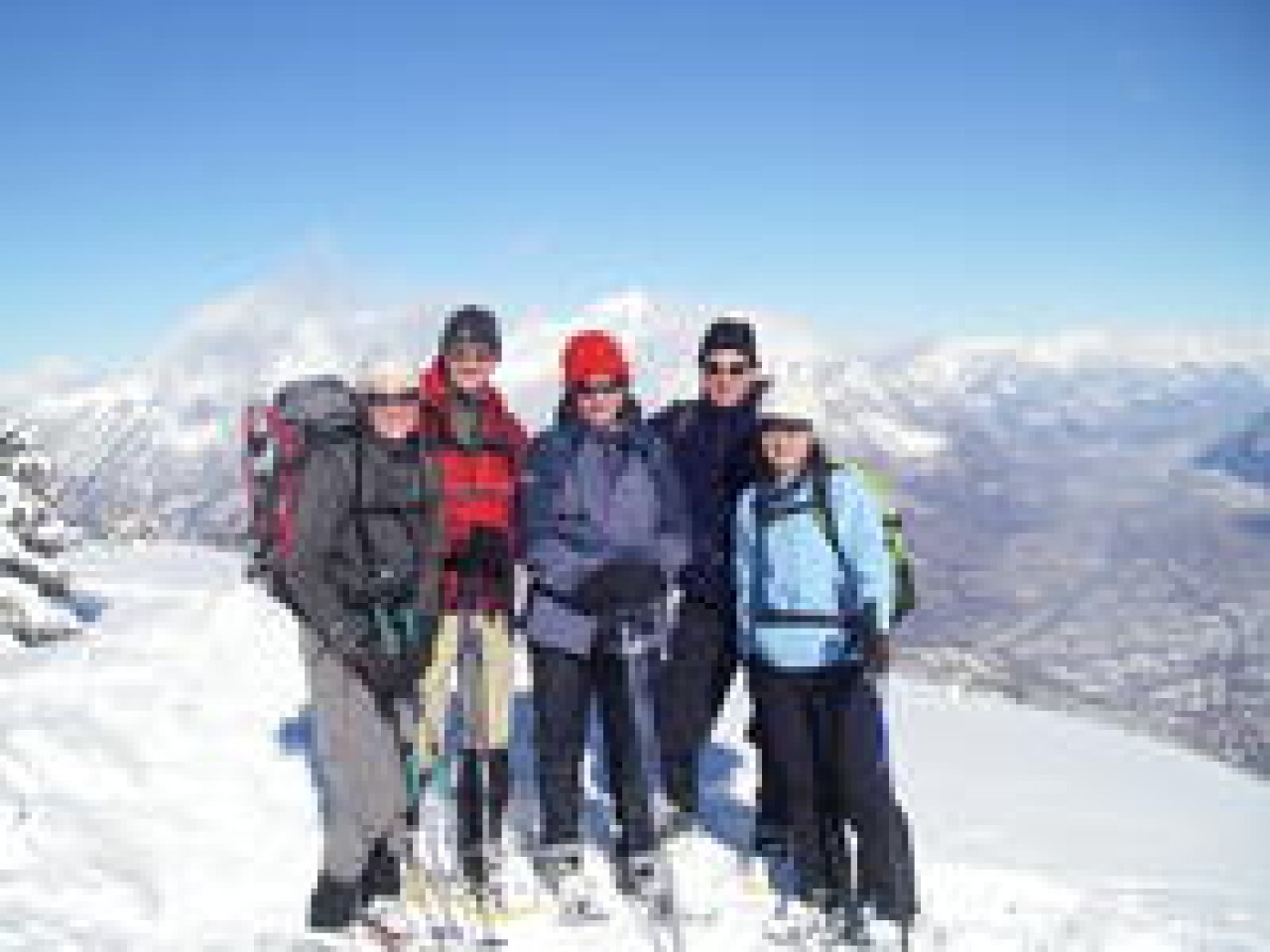 On the summit of Mont Arpille, 2085m