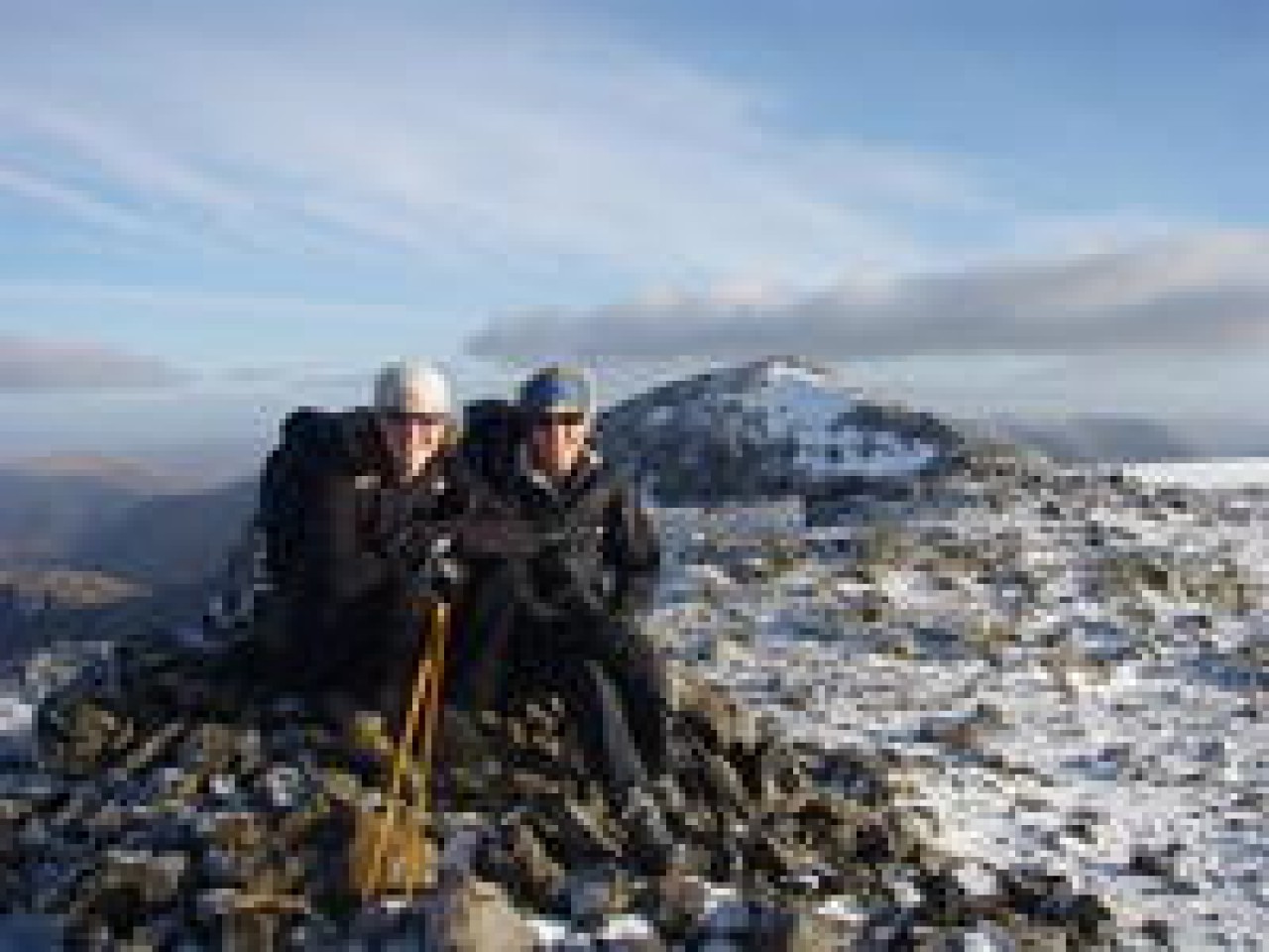 Enjoying panoramic views in Glencoe