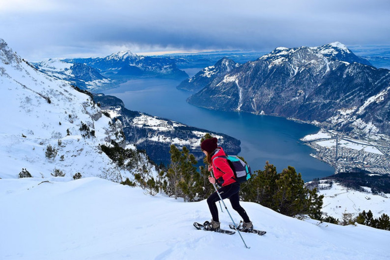 Champex Snowshoe